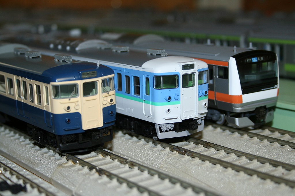 TOMIX HO115系長野色鉄道模型