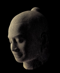 ジャヤヴァルマン七世頭部像