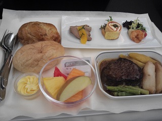 JAL098便の機内食
